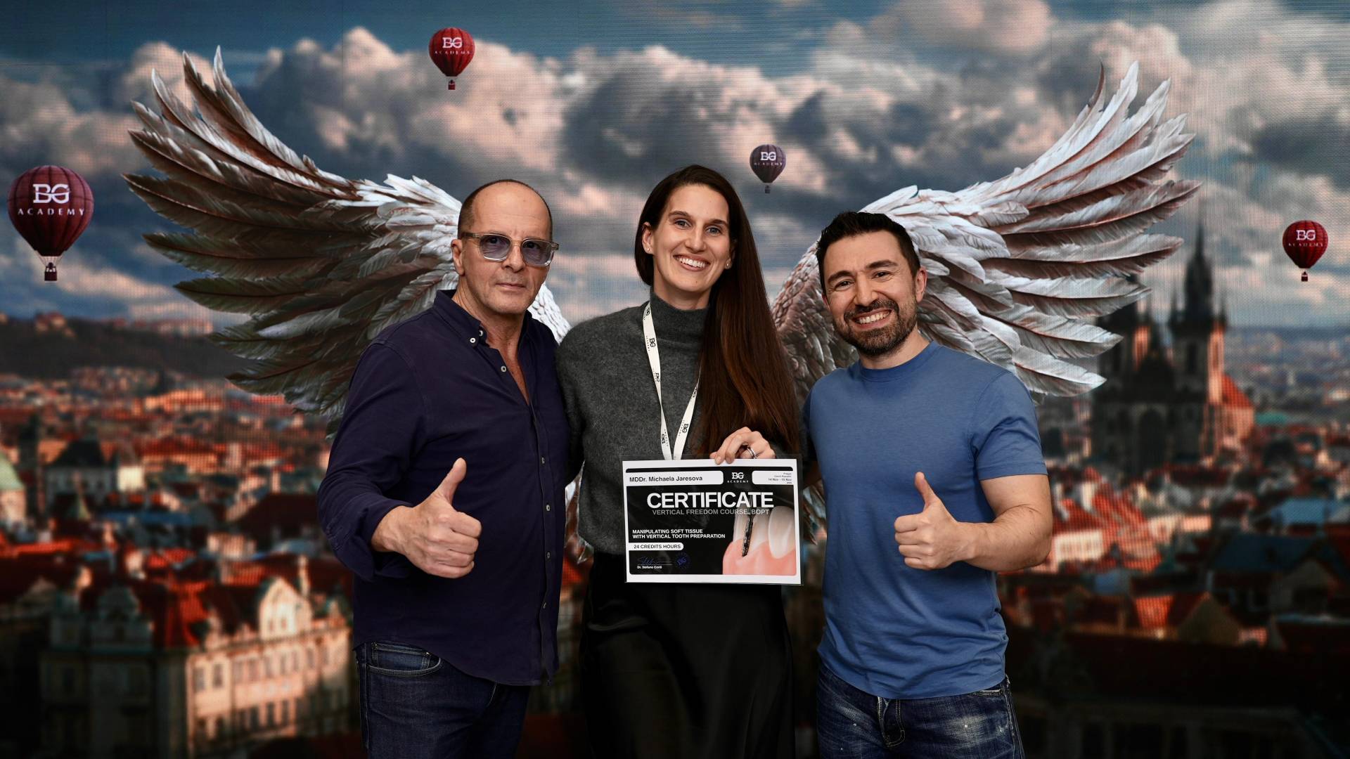 MUDr. Michaela Jarešová absolvovala světově uznávaný kurz Dr. Stefana Conti